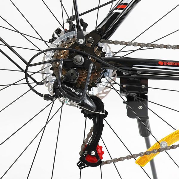 Спортивный Велосипед Corso Fisher 29" дюймов с оборудованием Shimano 21 скорость (FS-41473) рама стальная 21", собран на 75% 177326 фото