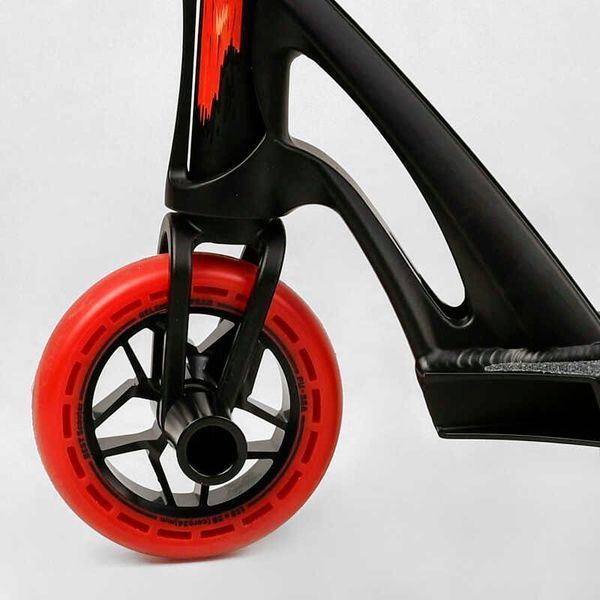 Самокат трюковий з поліуретановими колесами 115мм (МТ-50599) Best Scooter "FEAR" SCS-система, ПЕГІ алюмінієвий диск та дека 112901 фото