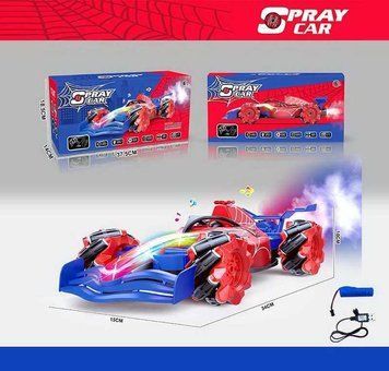 Машина на радіокеруванні CX 88 Z (24) акумулятор, USB кабель, підсвітка, пульт 2.4 GHz, дрифт, підсвічування, парогенератор, звук, музика, в коробці 169689 фото