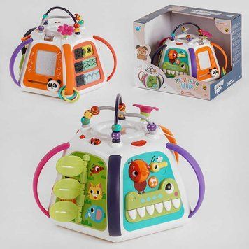 Дитячий розвиваючий мультибокс (94705) "WToys" УКРАЇНСЬКЕ ОЗВУЧУВАННЯ, світло, звук, в коробці 117504 фото