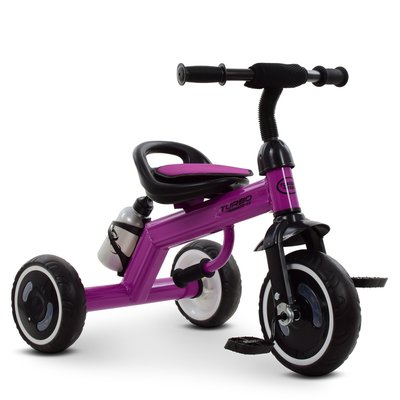 Трехколесный велосипед с светящимися колесами "Мечтатель" (М 3648-9) рама сталь, колеса EVA 247516 фото