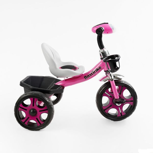 Дитячий трьохколісний велосипед (BS-22603) Best Trike колеса EVA переднє 12&rsquo;&rsquo;, заднє 10&rsquo;&rsquo;, сталева рама, фара з музикою та світлом 168717 фото