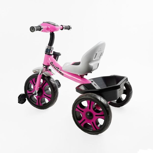 Дитячий трьохколісний велосипед (BS-22603) Best Trike колеса EVA переднє 12&rsquo;&rsquo;, заднє 10&rsquo;&rsquo;, сталева рама, фара з музикою та світлом 168717 фото