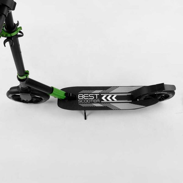 Самокат двоколісний з амортизатором "Best Scooter" (93427) колеса PU d переднє - 230мм, заднє - 215мм 105427 фото