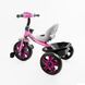 Дитячий трьохколісний велосипед (BS-22603) Best Trike колеса EVA переднє 12&rsquo;&rsquo;, заднє 10&rsquo;&rsquo;, сталева рама, фара з музикою та світлом 168717 фото 2