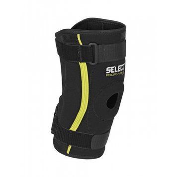 Наколенник SELECT 6204 Knee support with side splints (010) черный, XL/XXL 562040 фото