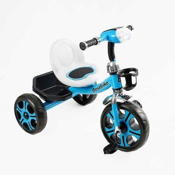 Дитячий триколісний велосипед (BS-24513) Best Trike колеса EVA переднє 12&rsquo;&rsquo;, заднє 10&rsquo;&rsquo;, сталева рама, фара з музикою та світлом 168719 фото