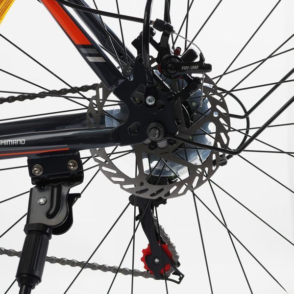 Велосипед Спортивный Corso Fisher 29" дюймов с оборудованием Shimano 21 скорость (FS-83260) рама стальная 21", собран на 75% 177325 фото