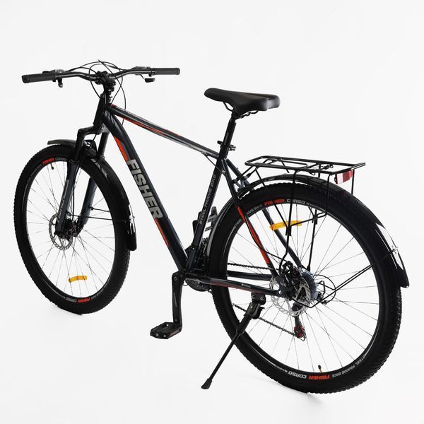 Велосипед Спортивный Corso Fisher 29" дюймов с оборудованием Shimano 21 скорость (FS-83260) рама стальная 21", собран на 75% 177325 фото