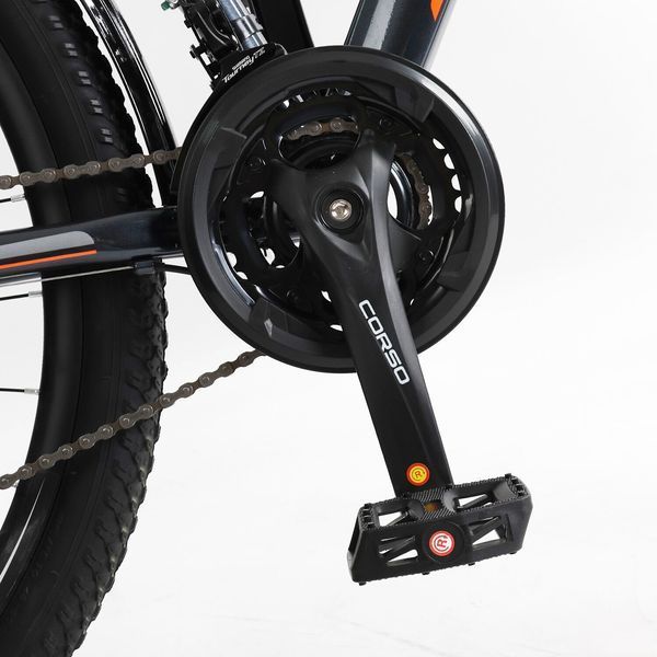 Велосипед Спортивный Corso Fisher 29" дюймов с оборудованием Shimano 21 скорость (FS-83260) рама стальная 21", собран на 75% 177325 фото
