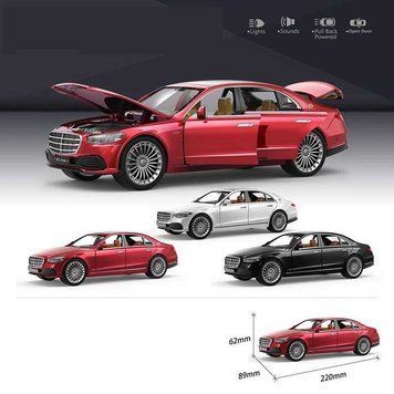 Машина TX 55070 (48/2) "Авто Експерт", 3 види, металопластик, масштаб 1:22, світло, звук, інерція, відчиняються двері, багажник, в коробці,МІКС 163441 фото