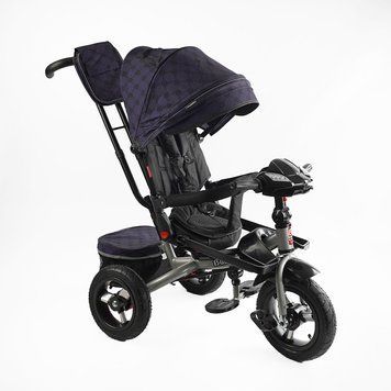 Дитячий велосипед з батьківською ручкою (6088 F &ndash; 702-15) Best Trike поворотне сидіння, складне кермо, музична фара з USB, Bluetooth, пульт 164867 фото