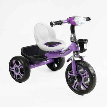 Дитячий трьохколісний велосипед (BS-27102) Best Trike колеса EVA переднє 12&rsquo;&rsquo;, заднє 10&rsquo;&rsquo;, сталева рама, фара з музикою та світлом 168718 фото