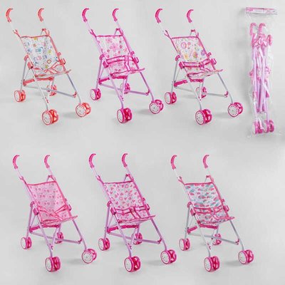 Дитяча коляска для кукол (ТК - 4707) "TK Group", 3 вида, в пакете 108650 фото