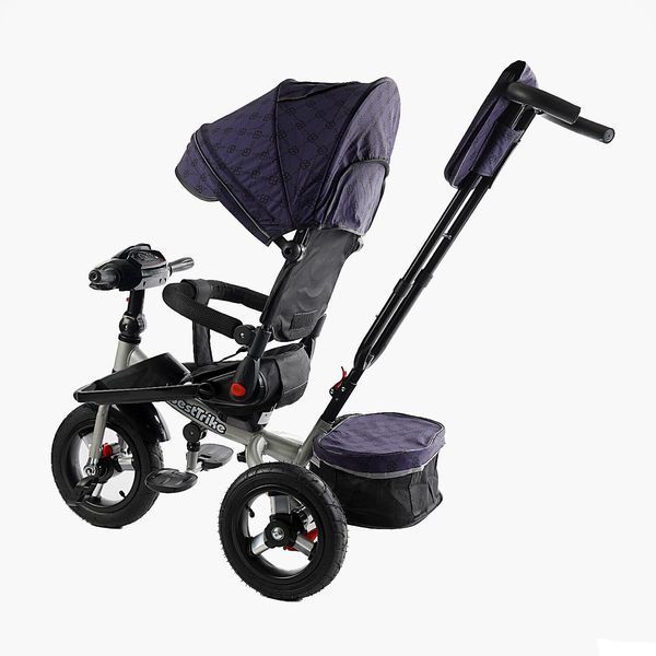 Дитячий велосипед з батьківською ручкою (6088 F &ndash; 702-15) Best Trike поворотне сидіння, складне кермо, музична фара з USB, Bluetooth, пульт 164867 фото