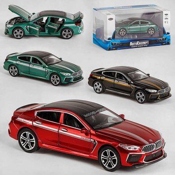 Машинка металическая инерционнвя (ТК - 3054) "Авто Експерт" 3 цвета, 1:32, свет, звук, в коробке 118822 фото