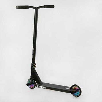 Самокат трюковый Т-60738 Best Scooter "Warrior", HIC-система, пеги, алюминиевый диск и дека, колёса PU d=120мм 112767 фото