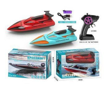Катер на радіокеруванні (617-41) USB-кабель, працює від акумулятора, водонепроникний 172732 фото