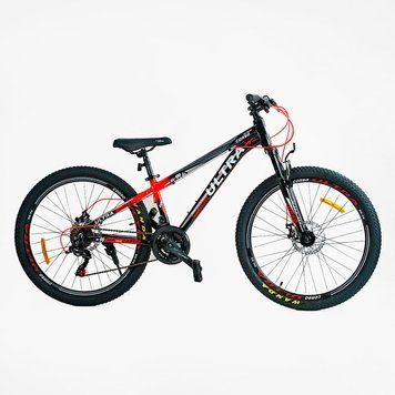 Спортивний велосипед Corso &laquo;ULTRA&raquo; 26 дюймів (UL-26326) рама алюмінієва 13&rsquo;&rsquo;, обладнання Shimano 21 швидкість 147914 фото