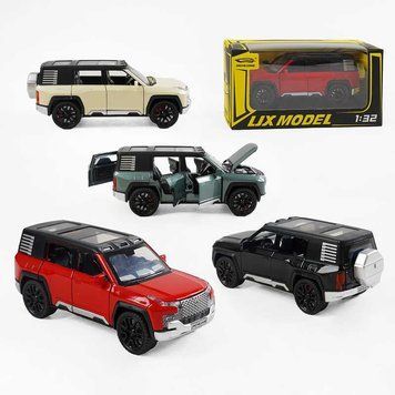 Машинка W 32142 (72) 4 кольори, металопластик, масштаб - 1:32, рухомі деталі, інерція, прогумовані колеса, в коробці, ВИДАЄТЬСЯ ТІЛЬКИ МІКС ВИДІВ 172658 фото