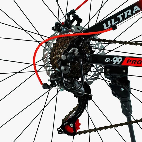Спортивний велосипед Corso &laquo;ULTRA&raquo; 26 дюймів (UL-26326) рама алюмінієва 13&rsquo;&rsquo;, обладнання Shimano 21 швидкість 147914 фото