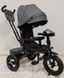 Детский велосипед с родительской ручкой (6088 F &ndash; 980-66) Best Trike, фара музыкальная с USB, Bluetooth надувные колеса, пульт включения света и звука 150259 фото 4