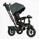Детский велосипед с родительской ручкой (6088 F &ndash; 980-66) Best Trike, фара музыкальная с USB, Bluetooth надувные колеса, пульт включения света и звука 150259 фото 1