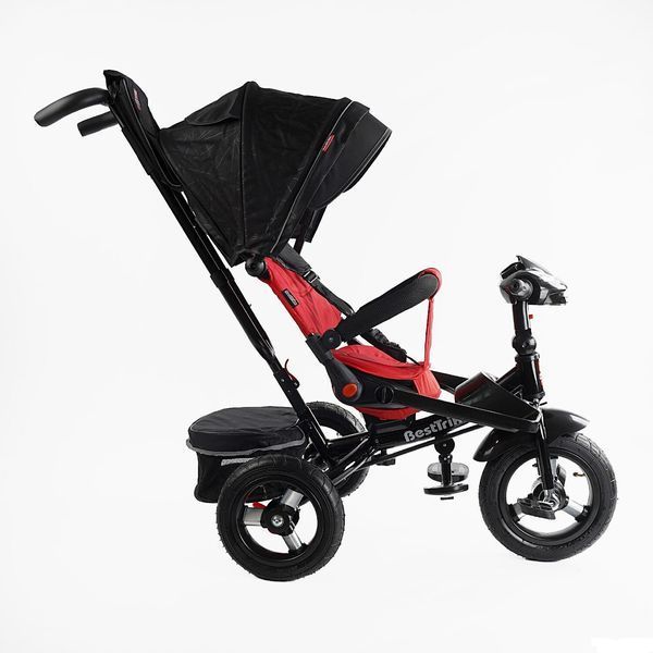 Детский велосипед с родительской ручкой (6088 F &ndash; 789-05) Best Trike поворотное сиденье, складной руль, фара музыкальная с USB, Bluetooth, пульт 164864 фото