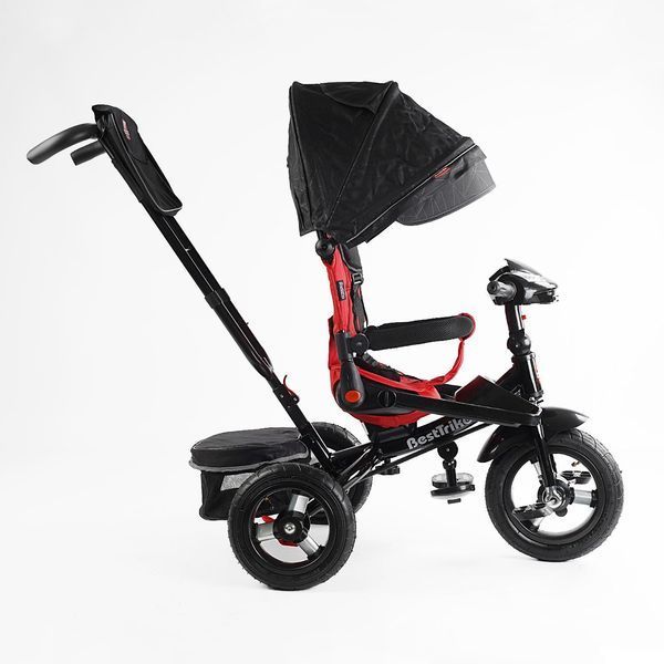 Детский велосипед с родительской ручкой (6088 F &ndash; 789-05) Best Trike поворотное сиденье, складной руль, фара музыкальная с USB, Bluetooth, пульт 164864 фото