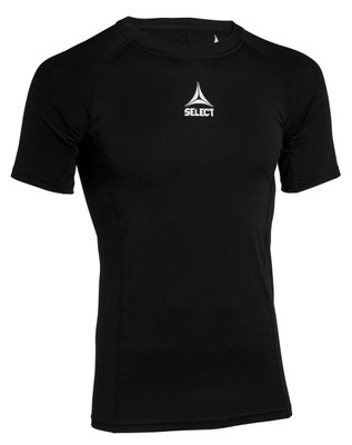 Термофутболка SELECT Baselayer t-shirt with short sleeves (S/S) (010) чорний, XL 623530 фото