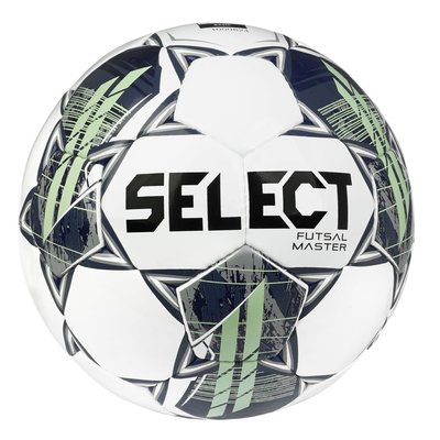 Мяч футзальный SELECT Futsal Master FIFA Basic v22 (334) біло/зелен, shiny 104346 фото