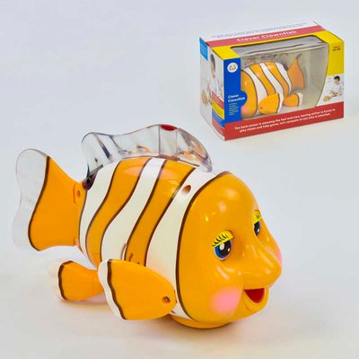 Музыкальная рыбка (998) "Huile Toys ", ездит, песня на английском языке, с подсветкой, в коробке 36869 фото