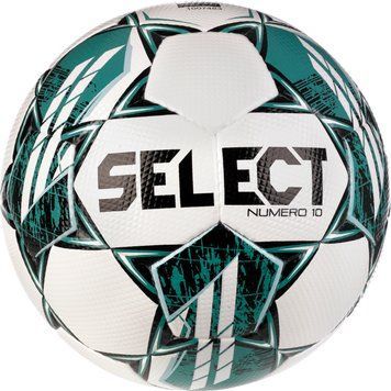 М'яч футбольний SELECT Numero 10 FIFA Quality Pro v23 (314) білий/зелений, 5 367506 фото