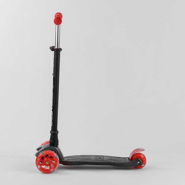 Самокат для детей Best Scooter (A 25772 /779-1524) колеса PU, СВЕТ, трубка руля алюминиевая, d передних колес 12 см, d задних колес 8 см 102019 фото