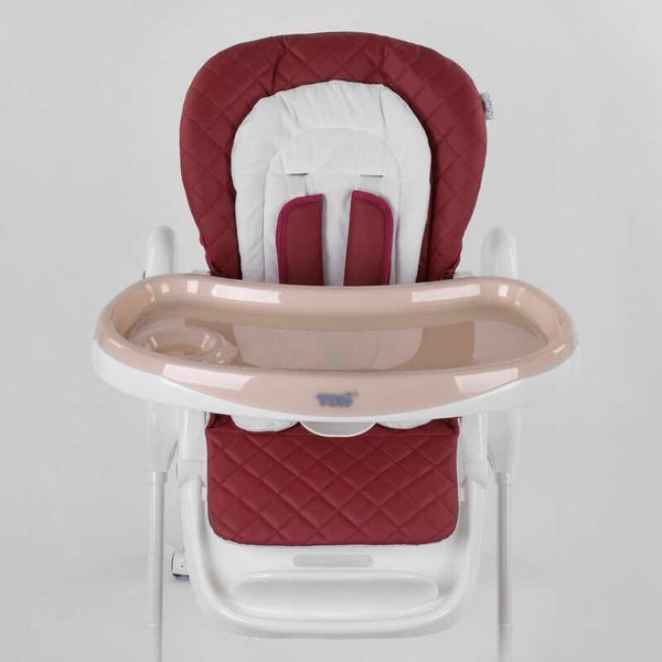Стільчик для годування Toti (W-22019) м'який PU, м'який вкладиш, 4 колеса, знімний столик 96508 фото