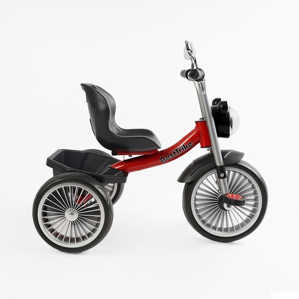 Дитячий триколісний велосипед (BS-69116) Best Trike колеса EVA переднє 10&rsquo;&rsquo;, заднє 8&rsquo;&rsquo;, сталева рама, українське озвучення 168723 фото