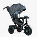Велосипед триколісний з батьківською ручкою BestTrike "Perfetto" (8066 / 107-10) поворотне сидіння, кошик, фара музична 145113 фото 1