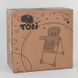Стільчик для годування Toti (W-22019) м'який PU, м'який вкладиш, 4 колеса, знімний столик 96508 фото 6