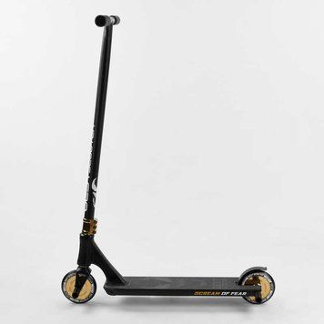 Самокат трюковой Best Scooter (71383) "SIMBIOTE" HIC-система, ПЕГИ, алюминиевый диск и дека, колёса 120мм PU 102307 фото