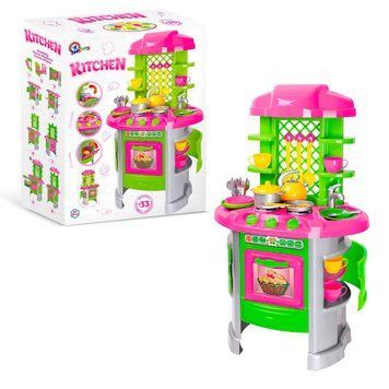 Кухня детская игрушечная с аксессуарами №8 (0915) "Technok Toys" в коробке 12131 фото
