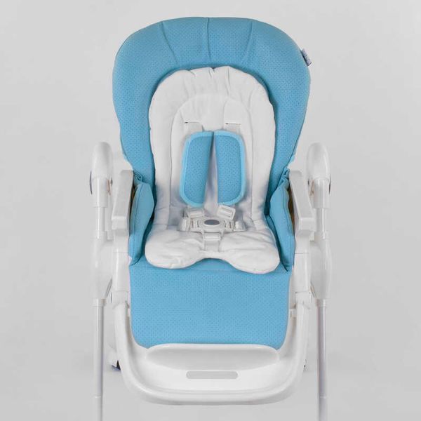 Стільчик для годування Toti (W-48406) м'який PU, м'який вкладиш, 4 колеса, знімний столик 96506 фото