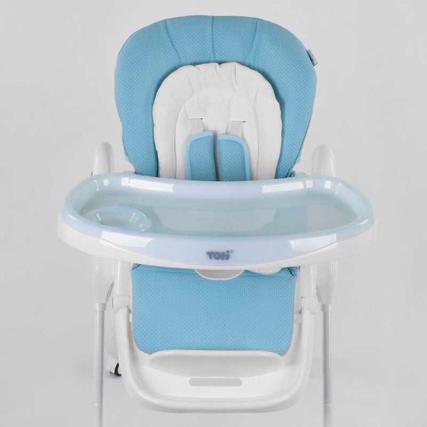Стільчик для годування Toti (W-48406) м'який PU, м'який вкладиш, 4 колеса, знімний столик 96506 фото