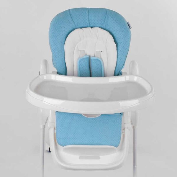 Стільчик для годування Toti (W-48406) м'який PU, м'який вкладиш, 4 колеса, знімний столик 96506 фото