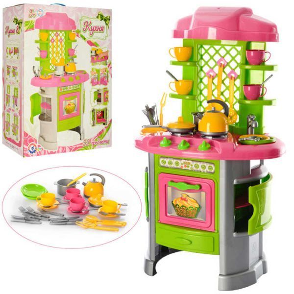 Кухня дитяча іграшкова з аксесуарами №8 (0915) "Technok Toys" в коробці 12131 фото