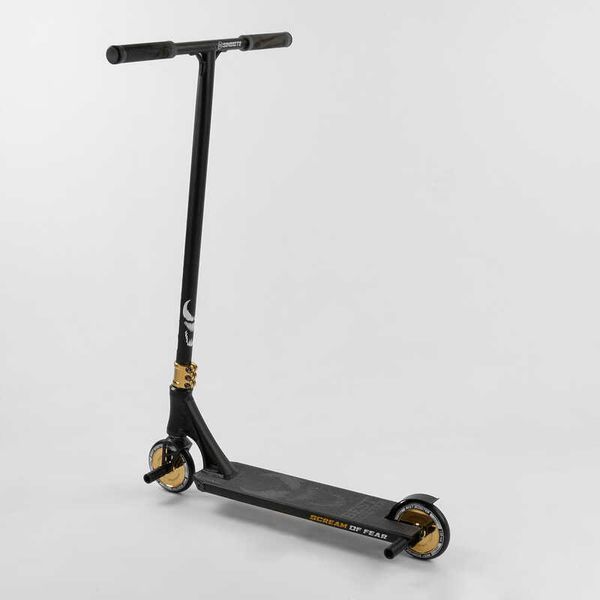 Самокат трюковой Best Scooter (71383) "SIMBIOTE" HIC-система, ПЕГИ, алюминиевый диск и дека, колёса 120мм PU 102307 фото