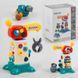 Музыкальная игра Грузоподъемный кран (2158) свет, звук, машинка, 4 игральные камни, трещотка, английская озвучка 104642 фото