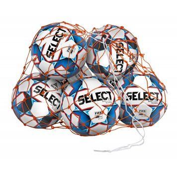 Сітка для м'ячів SELECT Ball net (003) помаранчевий, 10/12 balls 737010 фото