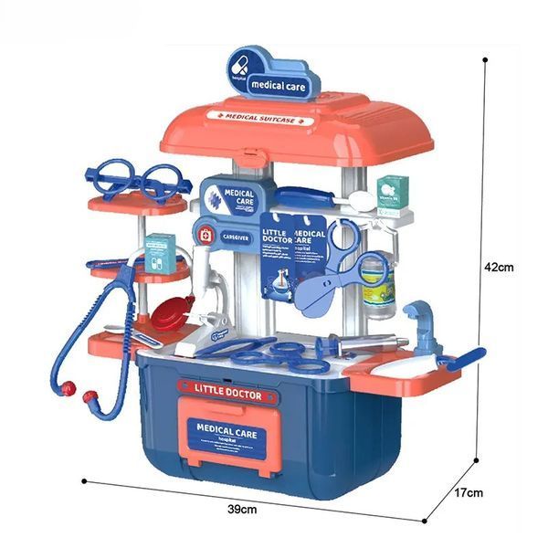 Большой набор врача "Funny medical box" 628 A 22 , 33 элемента, в коробке 126784 фото