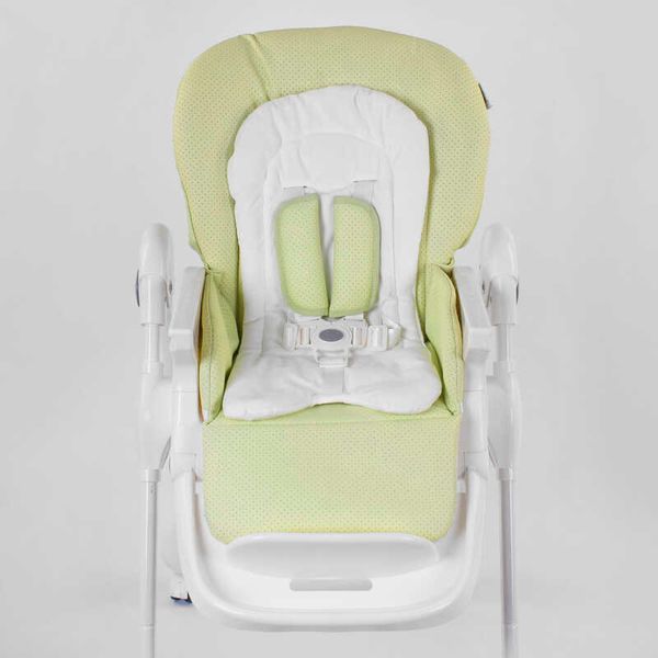 Стульчик для кормления Toti (W-56077) мягкий PU, мягкий вкладыш, 4 колеса, съемный столик, в коробке 96505 фото