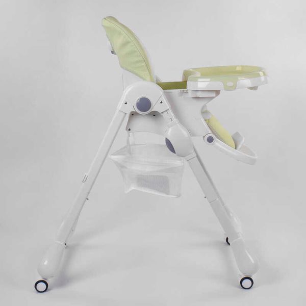 Стульчик для кормления Toti (W-56077) мягкий PU, мягкий вкладыш, 4 колеса, съемный столик, в коробке 96505 фото